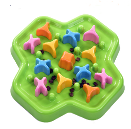 Solar Slow-Feeder Maze Bowl