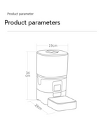 6L Smart Automatic Pet Feeder with Remote WiFi Control